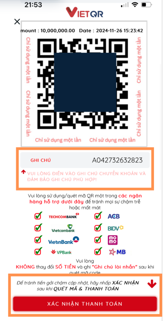 nạp tiền exness