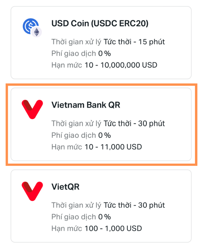 nạp tiền exness