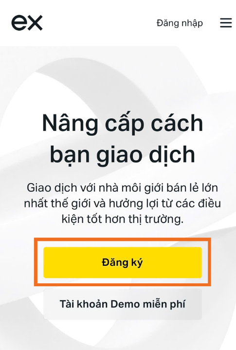 mở tài khoản exness